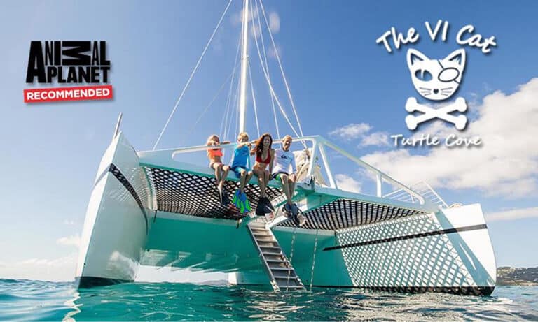Book an exhilarating sail to St. Thomas' uninhabited Little Buck Island National Wildlife Refuge. There, you will snorkel at Turtle Cove, where you'll experience an unforgettable, fun-filled, marine life adventure.